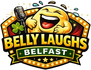 belly laughs belfast logo